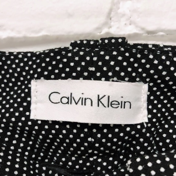 CALVIN KLEIN black x white pants - Picture 2 of 3